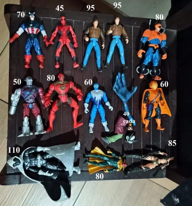 bonecos marvel legends toybiz action figure hasbro