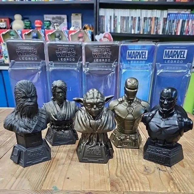 Bustos Oficiais Marvel e Star Wars Disney (Nerd ao Cubo)