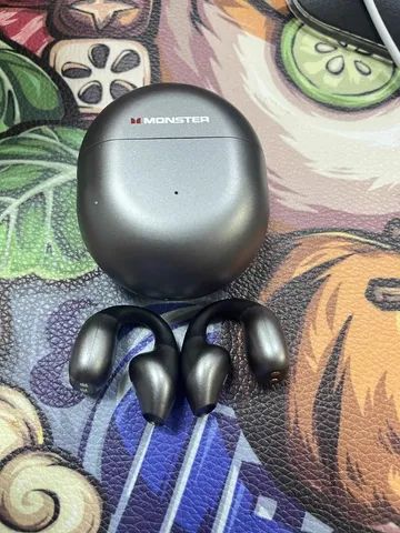 Fones de ouvido estéreo Monster Open Ear 200 MH-22175 Conduction Sport Bluetooth Original  - Foto 3