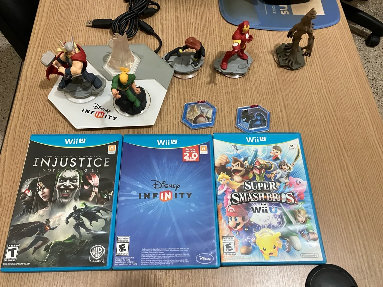Lote de Jogos WiiU