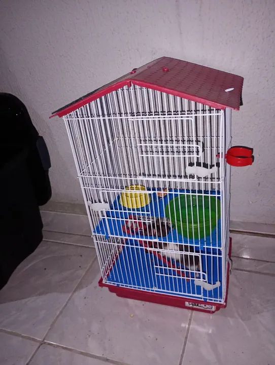 Gaiola para Roedores - 2 Andares