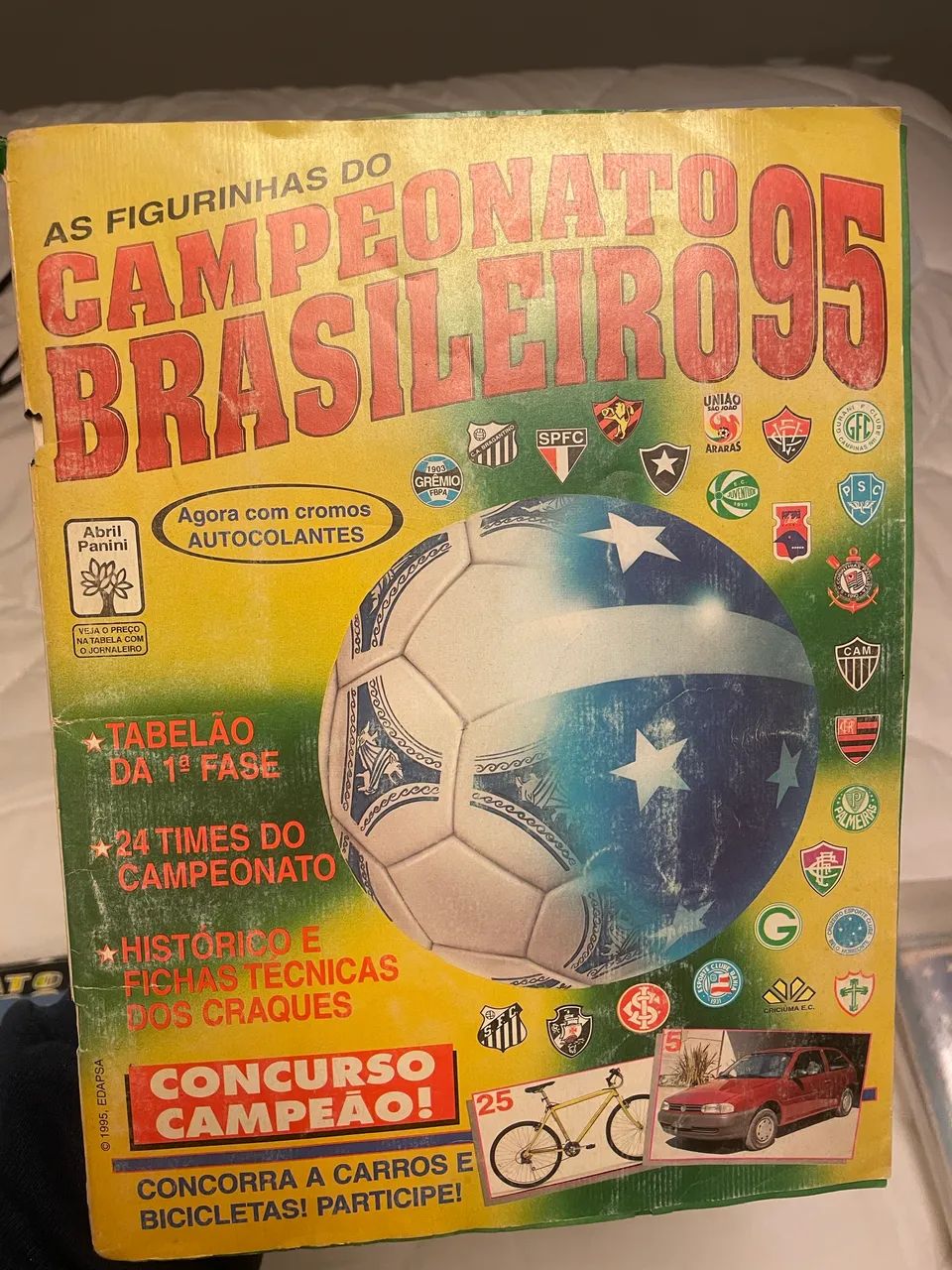 Álbum completo brasileiro 95