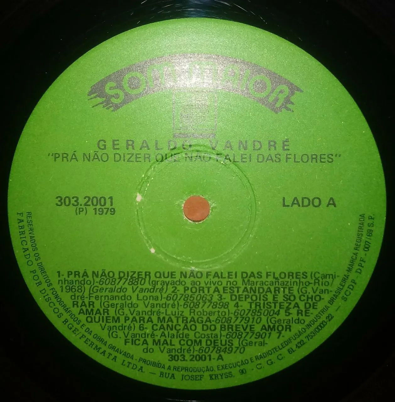 Vinil de Geraldo Vandré - Foto 3