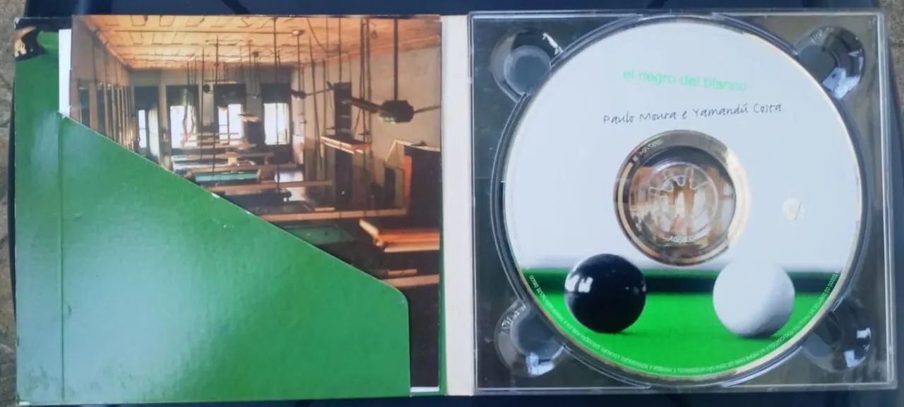 CD El Negro del Blanco - Paulo Moura & Yamandú Costa - Foto 3