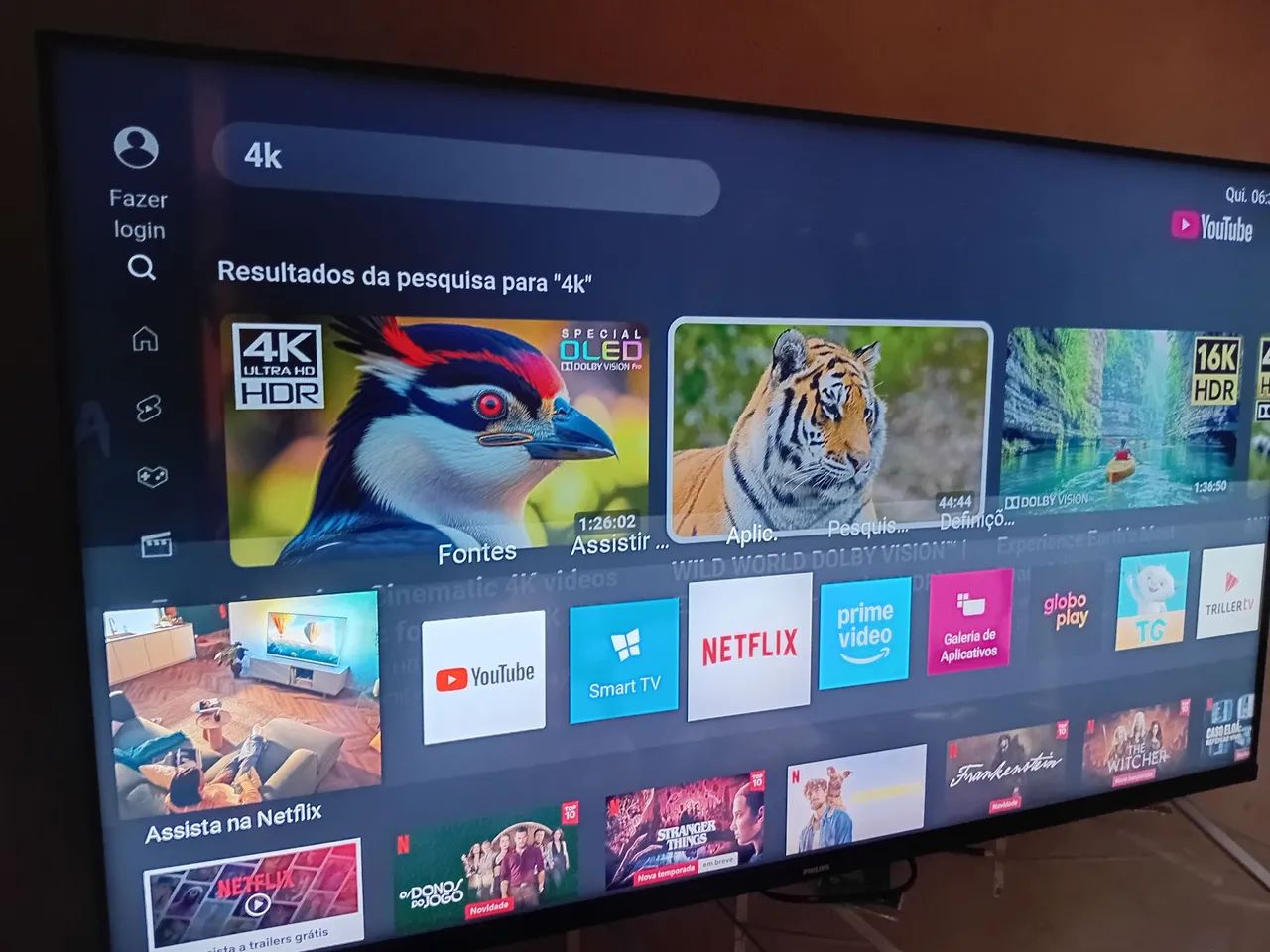 Tv 50 polegadas Qled comando de voz borda infinita 4 k  - Foto 4