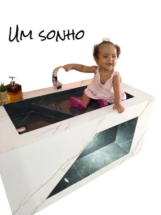 Lavatório alto padrão estilo moderno - Foto 4