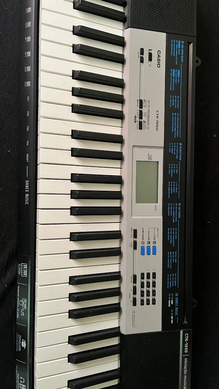 Teclado Casio CTK-1550 Seminovo