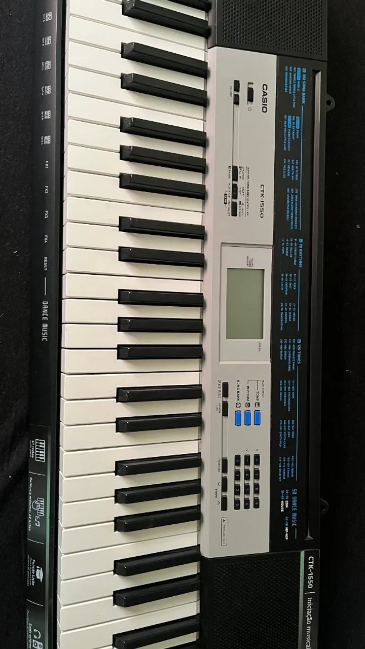 Teclado Casio CTK-1550 Seminovo