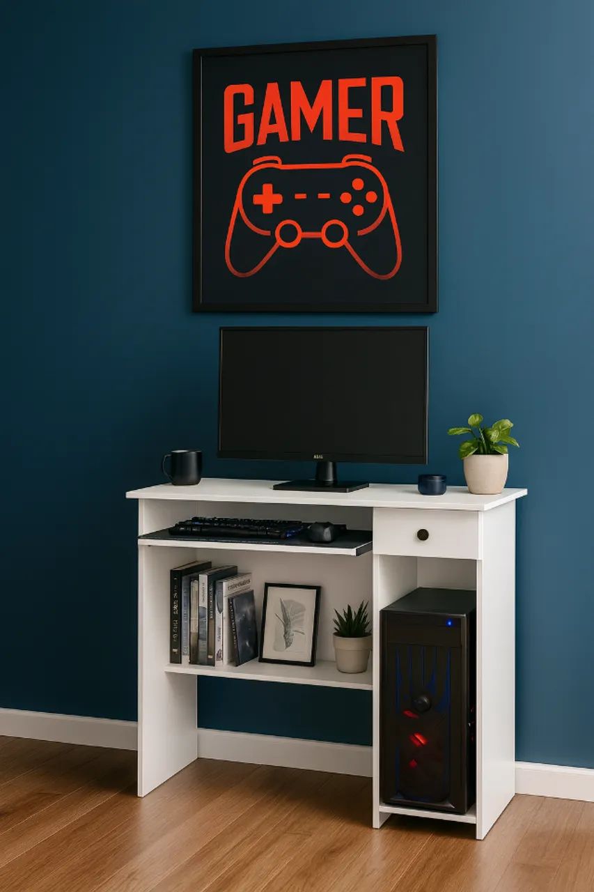 Mesa para Computador C/Gaveta NOVA64842097586305120