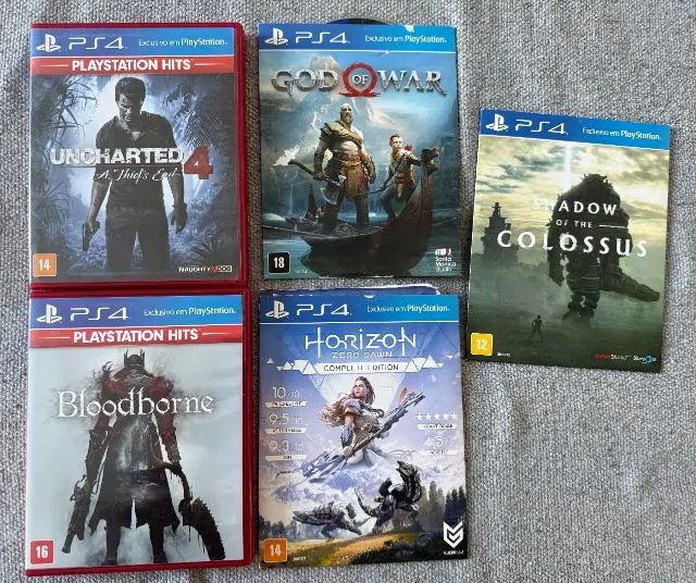PS4 Slim 2 controles e 5 jogos - Foto 2
