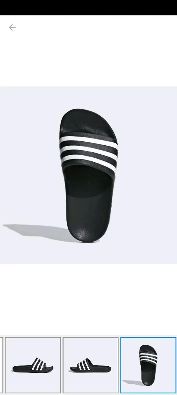 Chinelo Adidas Infantil - Novo
