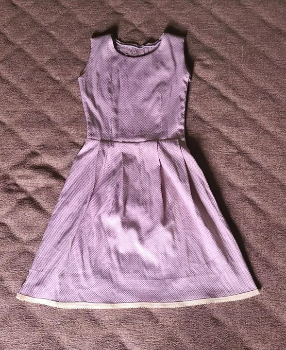 Vestido infantil lilás
