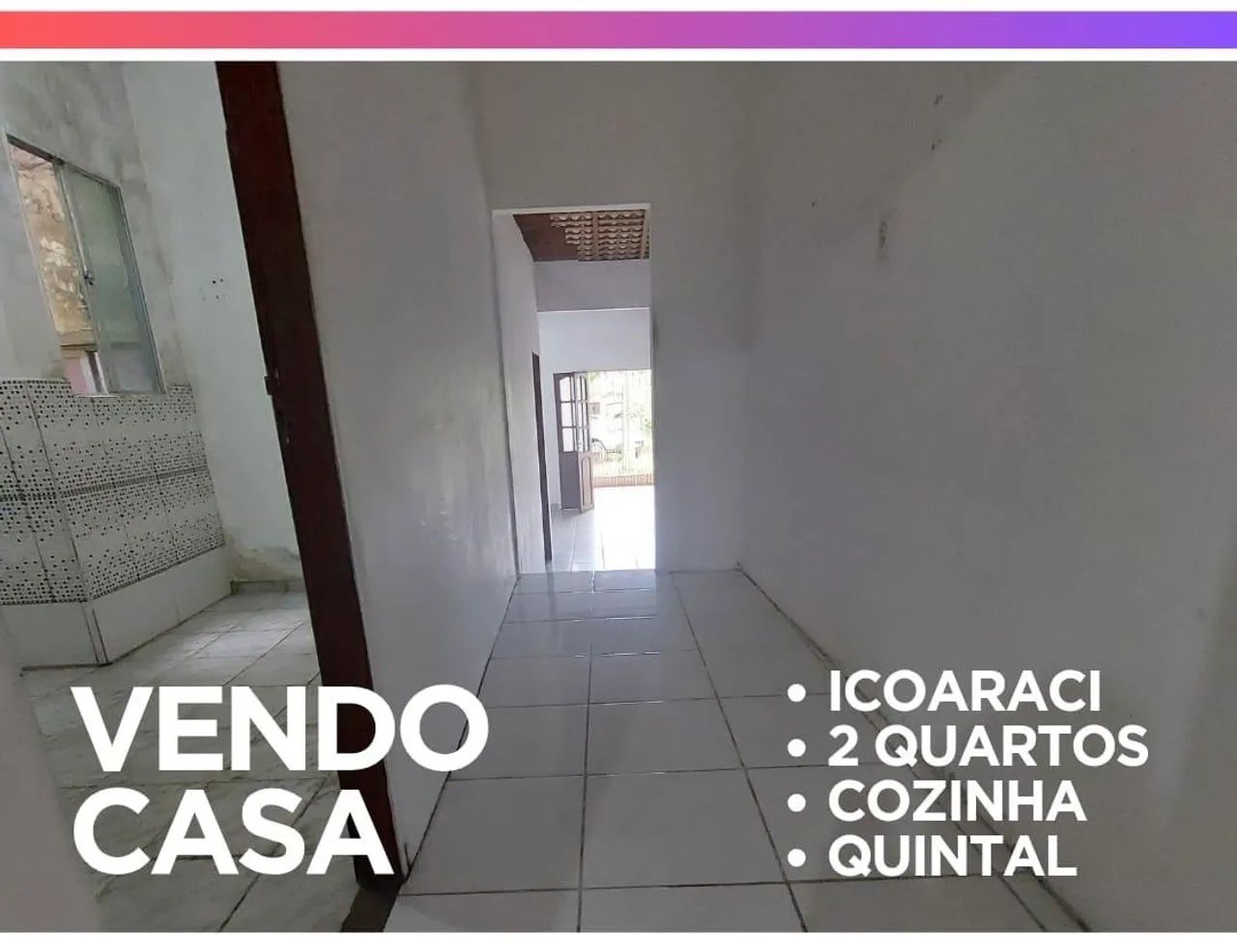 VENDO CASA EM ICOARACI - Foto 4