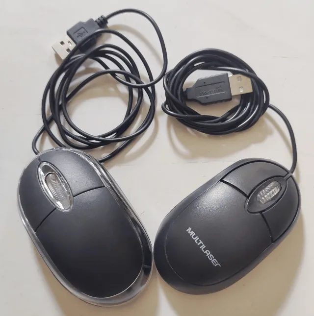 Mouse Multilaser com Fio USB