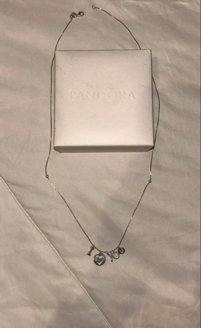 Colar Pandora I Love You