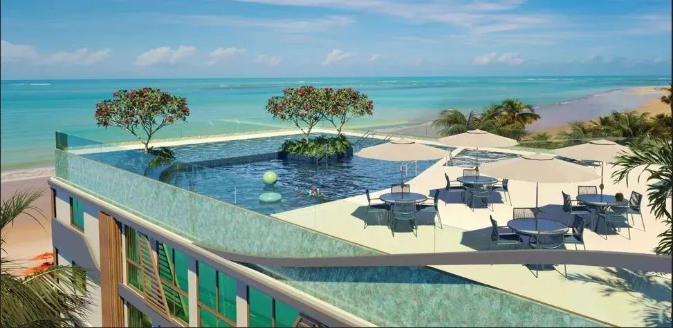 Flat a venda na beira-mar de Tamandaré - Foto 13