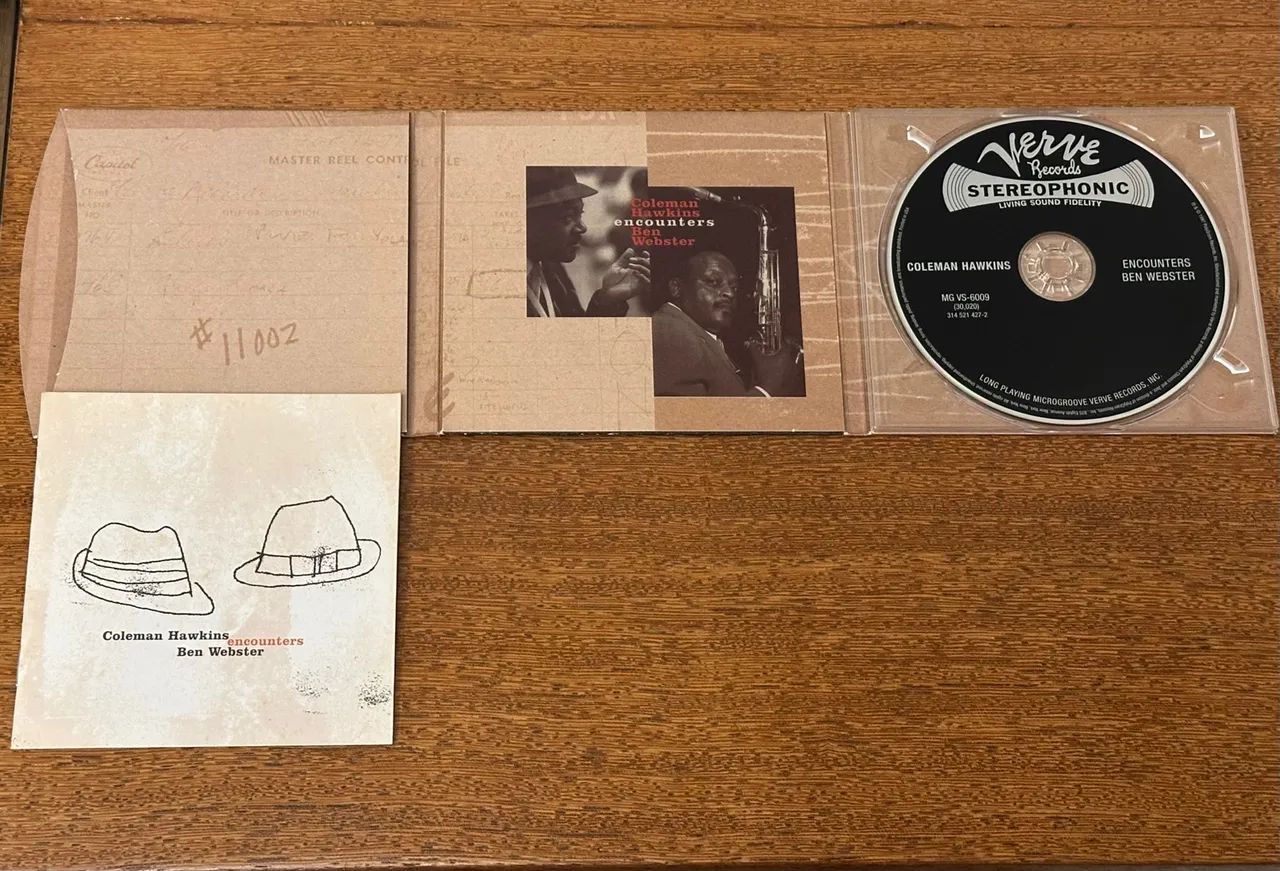 CD Coleman Hawkins & Ben Webster - Encounters, Importado. - Foto 3