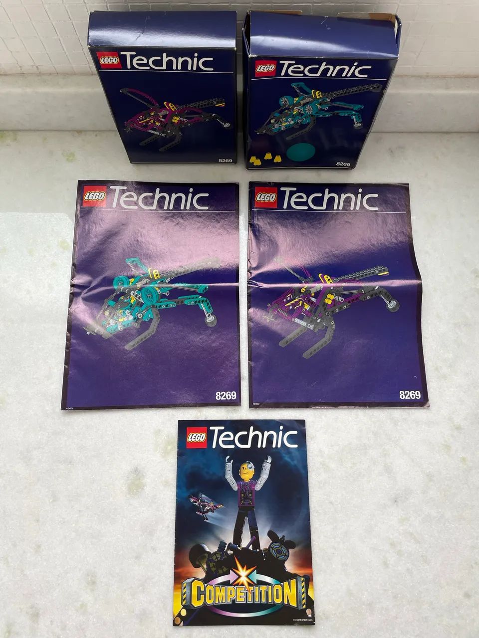 Lego Technic e Bionicle - Conjunto manuais