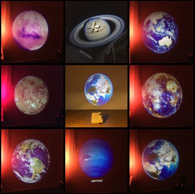 Mini Projetor Luminária Cards Para Projeção Vários Modelos - Foto 6