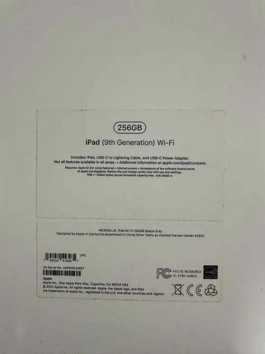 iPad 9ª Geração 256GB - Excelente Estado, Caixa Original - Foto 4