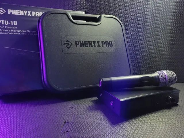 Microfone Sem Fio Profissional Phenyx Pro - Ptu-1u - Novo, na Caixa, Lacrado! - Foto 2