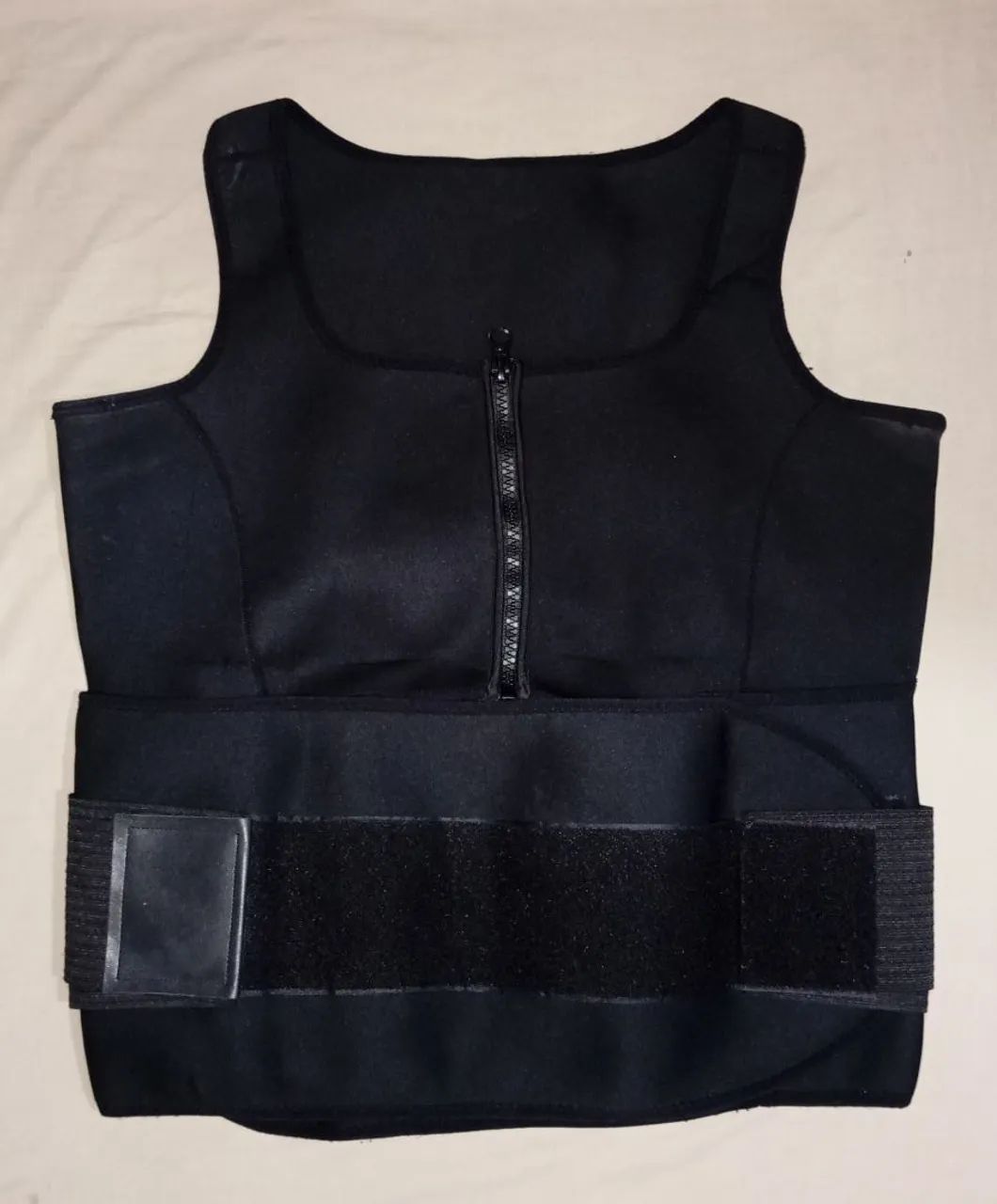 Top de Treino Neoprene com Faixa Abdominal - Tamanho M