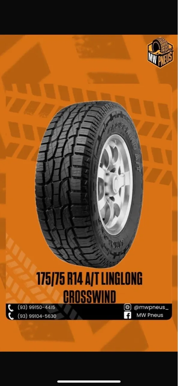 PNEUS NOVOS ROADCRUZA, XBRI, DUNLOP, SUNSET ALL TERRAIAN E CONTINENTAL