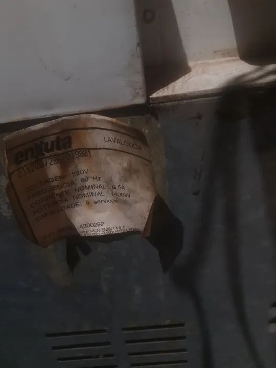 Máquina de lavar louça Enxuta Futura