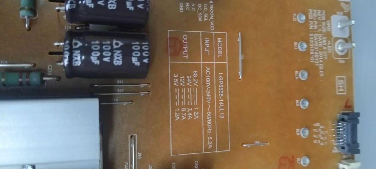 Placa Fonte LG 65UB9500 - Foto 2