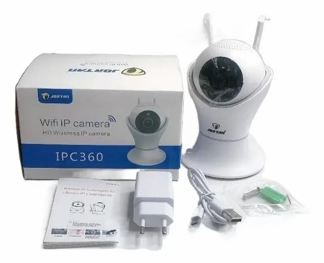 Câmera IP Jortan 8165hp Ipc360 Hd Wifi Fácil Instalação - Foto 4