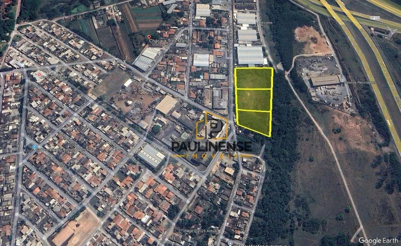 Área à venda, 7100 m² por R$ 3.195.000,00 - Chácara Três Marias - Campinas/SP