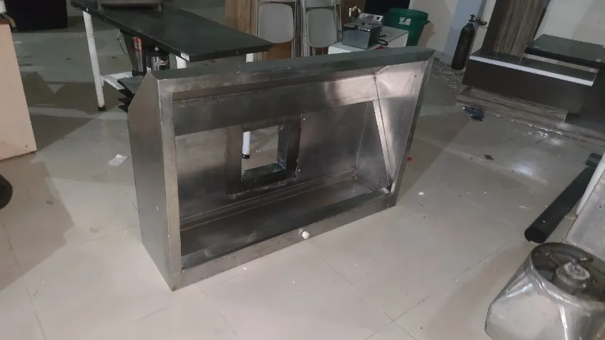 CAIFA INOX PARA COXINHA 1,80 X 0,60