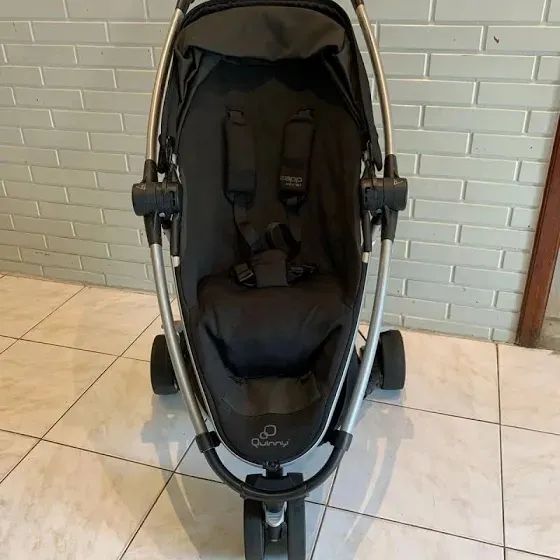 Quinny, Carrinho De Bebê Zapp Flex, Black On Black - Foto 3