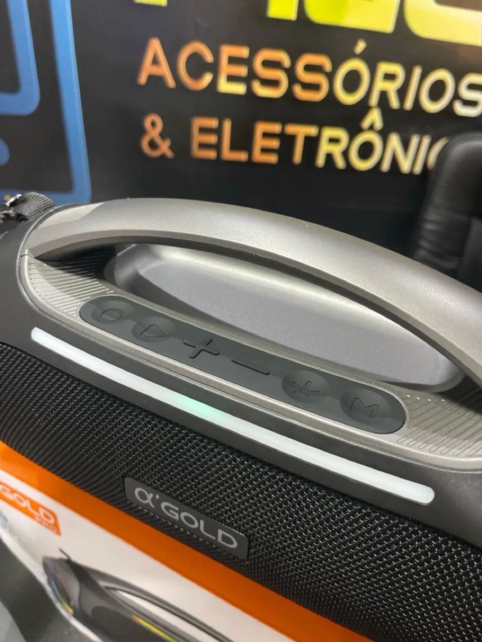 Caixa de Som Bluetooth 60W Alta Potência O'Gold - Foto 2