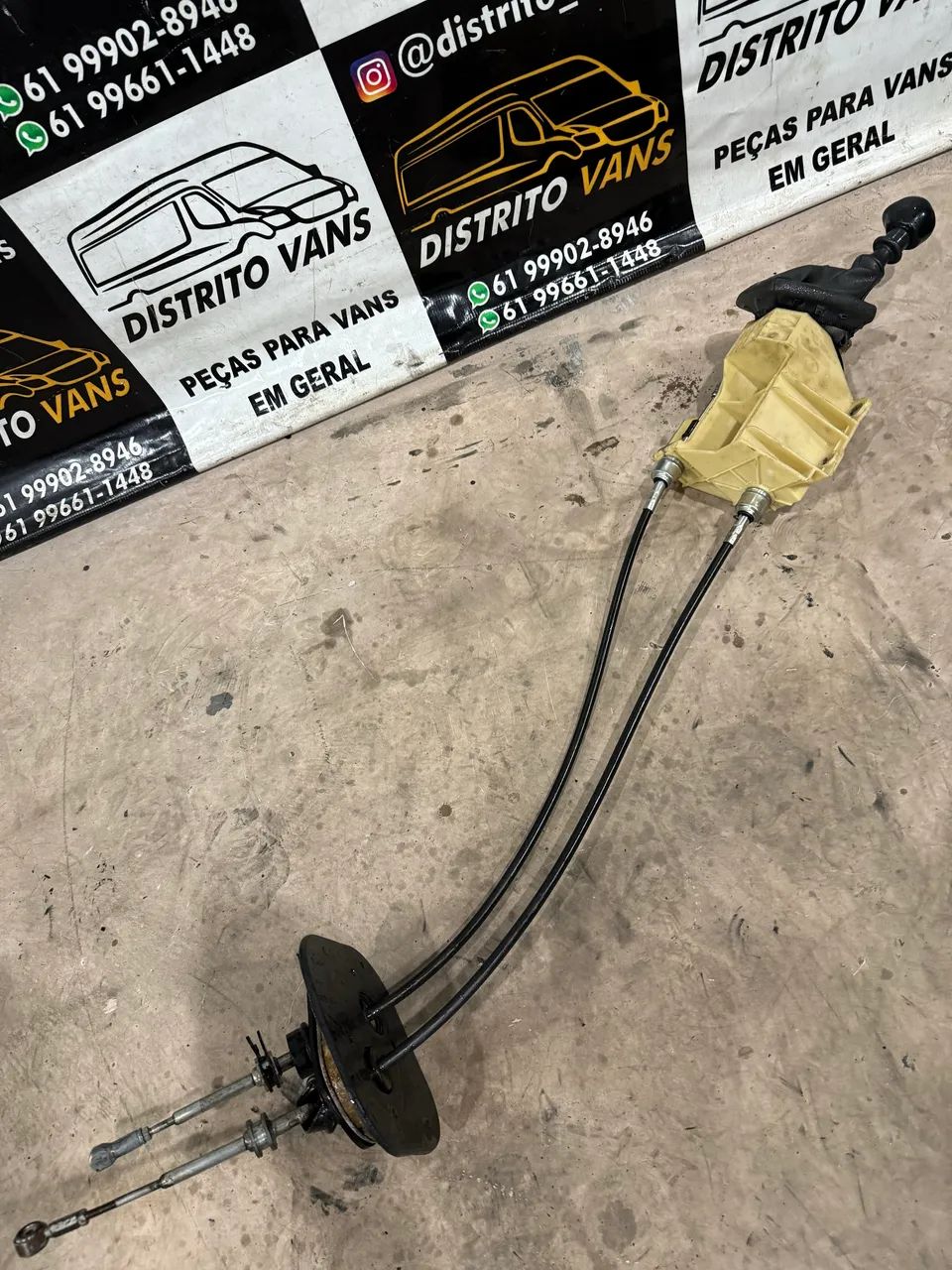 Ducato Alavanca de marcha com cabos 
