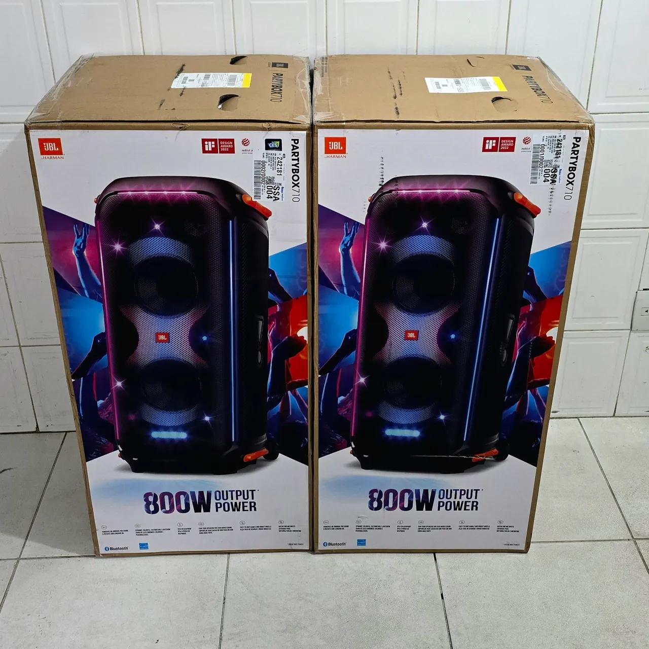 Caixa de Som JBL Partybox 710 - 800W de Potência. Nova, lacrada