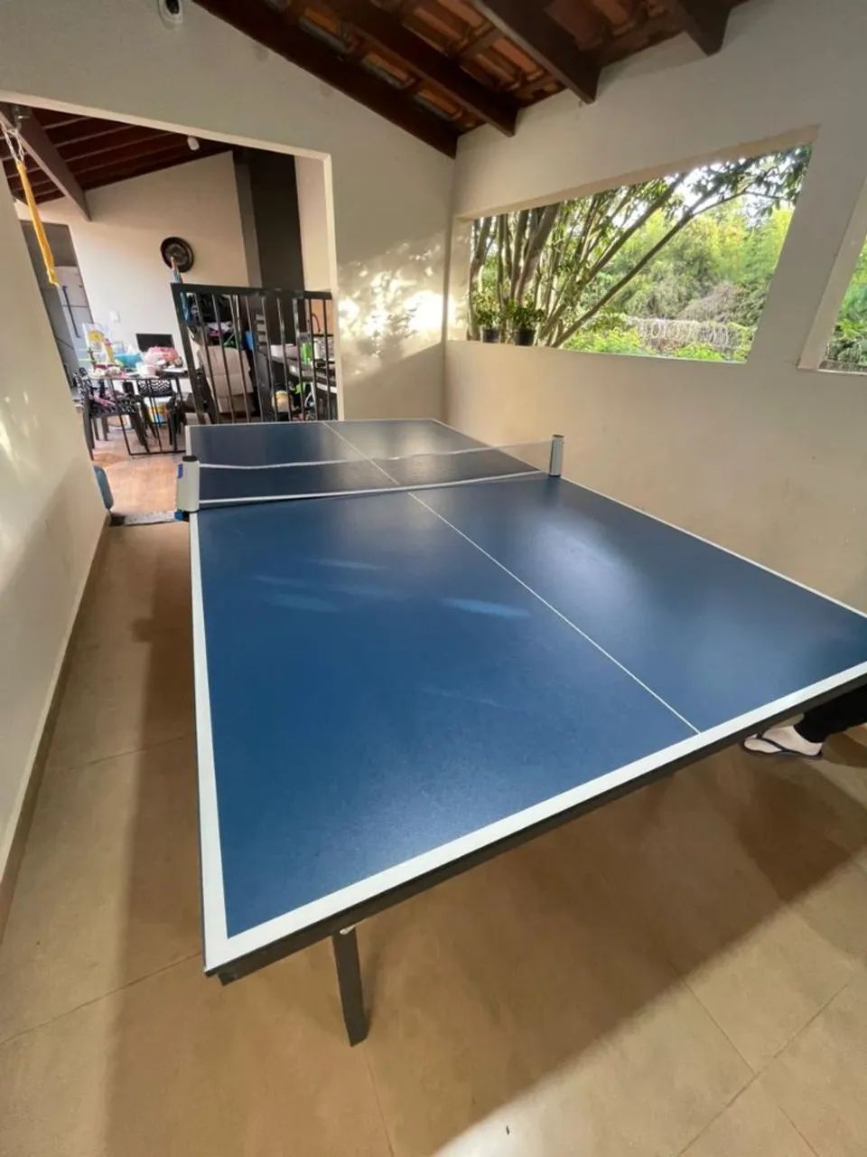 Mesa de Ping Pong Azul Tênis  - Foto 2
