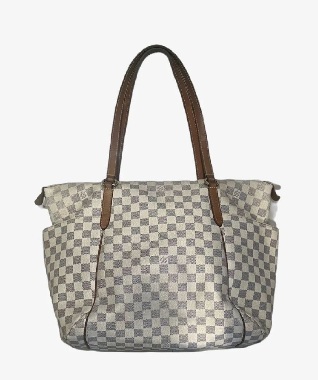 Bolsa Original Usada Louis Vuitton Totally Damier Azur GM - Foto 5