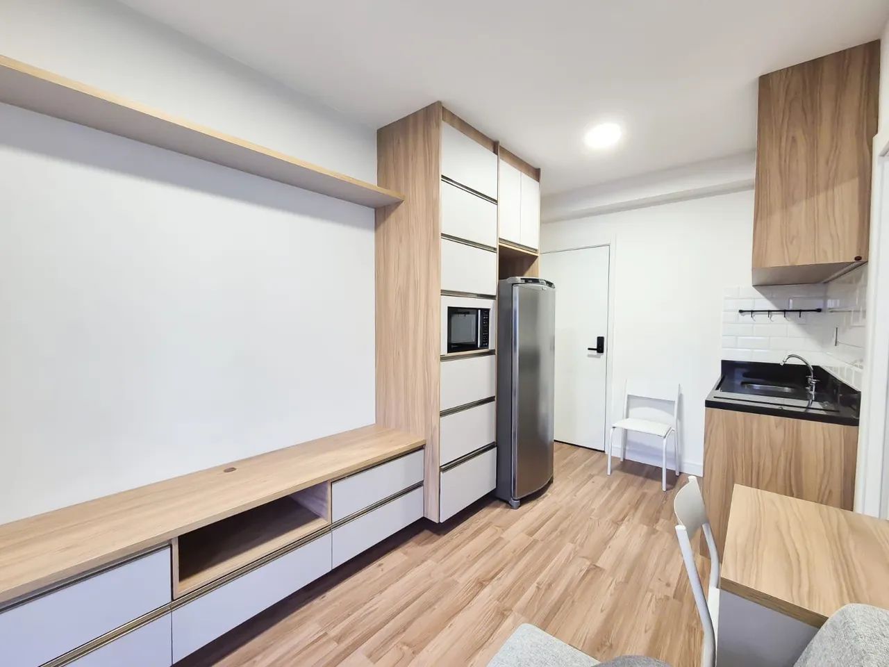 Apartamento Mobiliado para Alugar no Brooklin  1 Suíte, 1 Vaga de Garagem e Lazer Completo - Foto 3