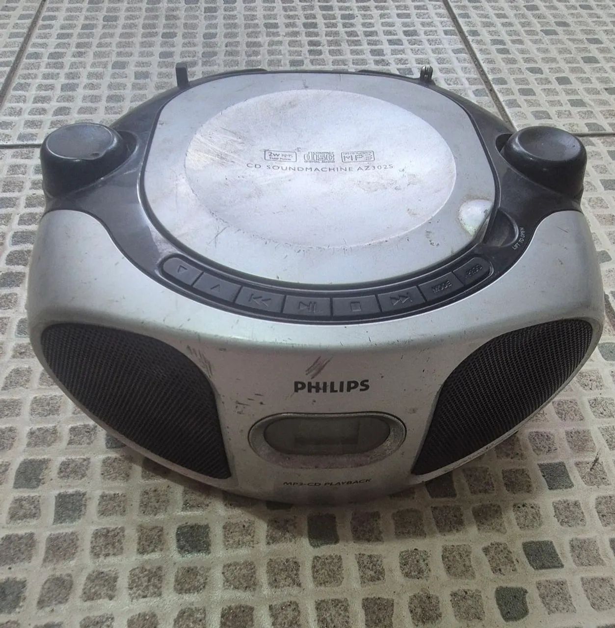 Micro System Philips AM FM CD Aux compacto nao liga  - Foto 2