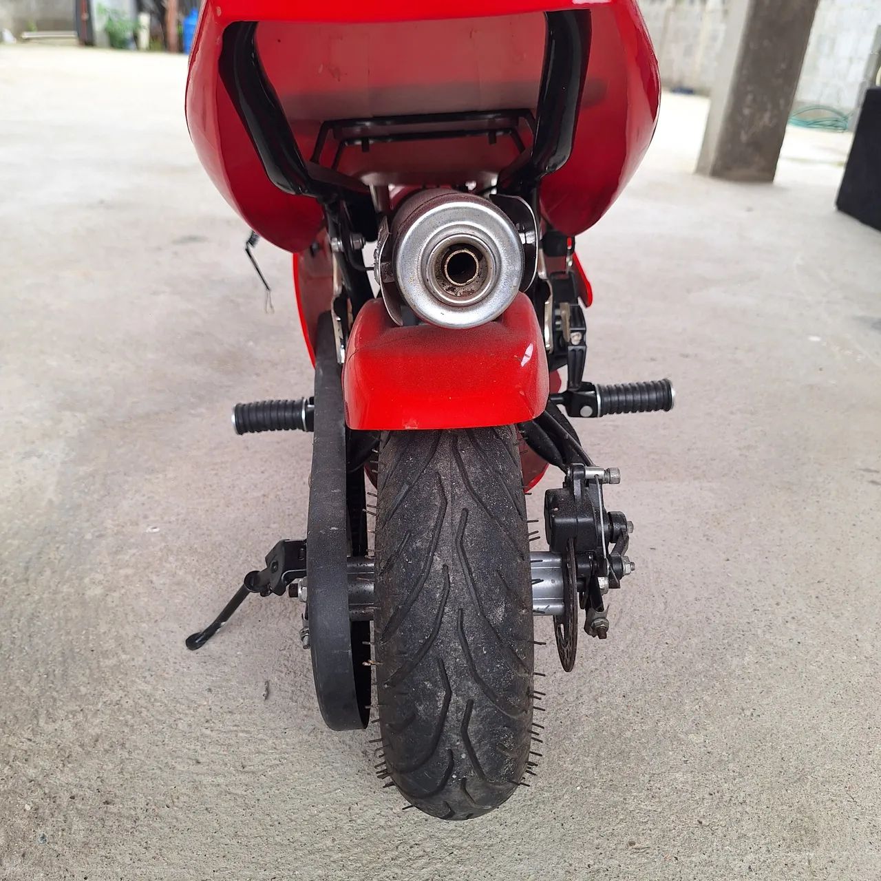 Mini Moto Esportiva Vermelha - Foto 2