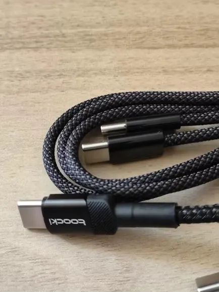 Cabo Toocki 60W USB-C para USB-C, Compatível com iPhone 15, Samsung, Xiaomi e mais - Foto 3