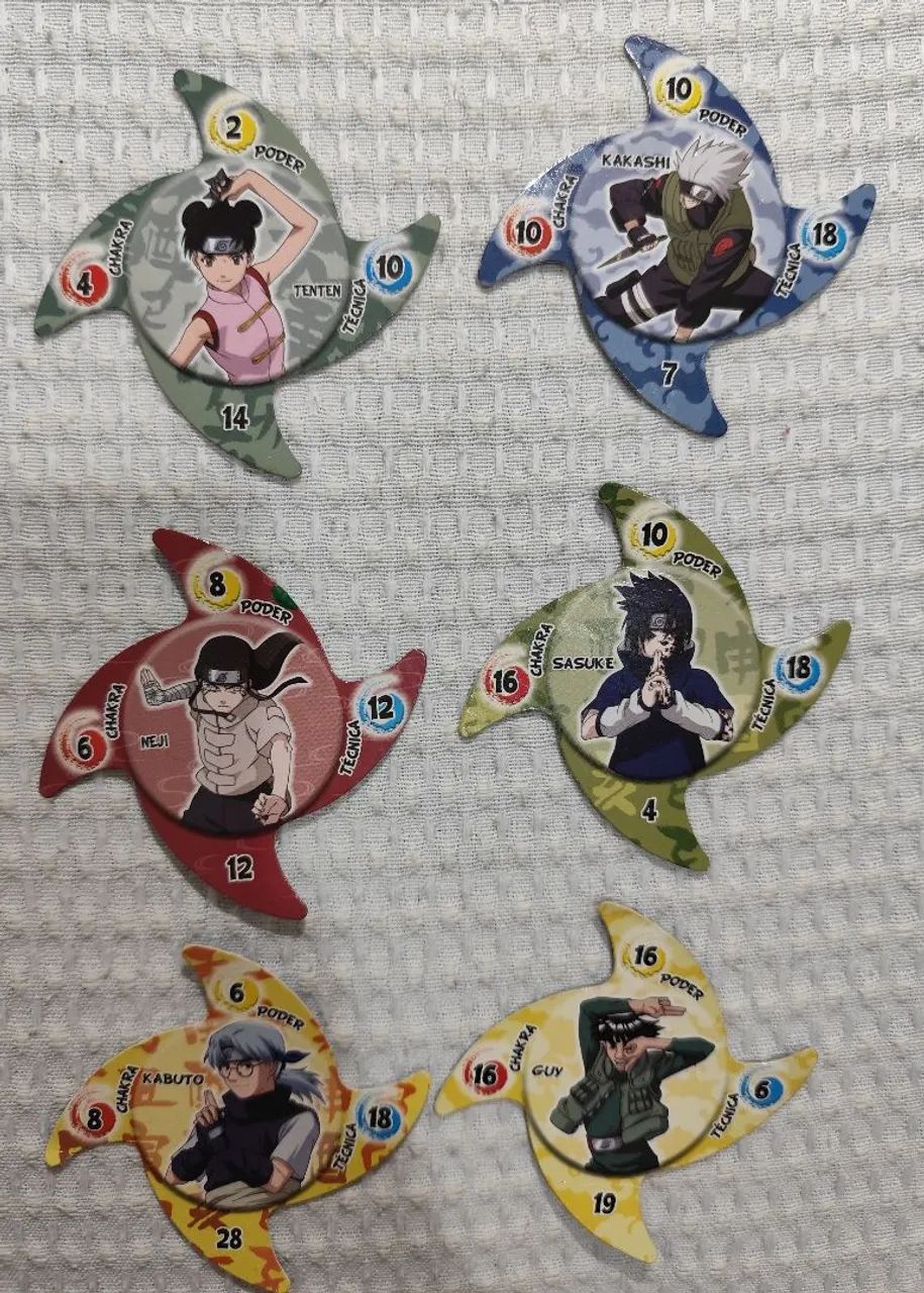 Cards Naruto Clássico Elma Chips 2009 - Foto 2