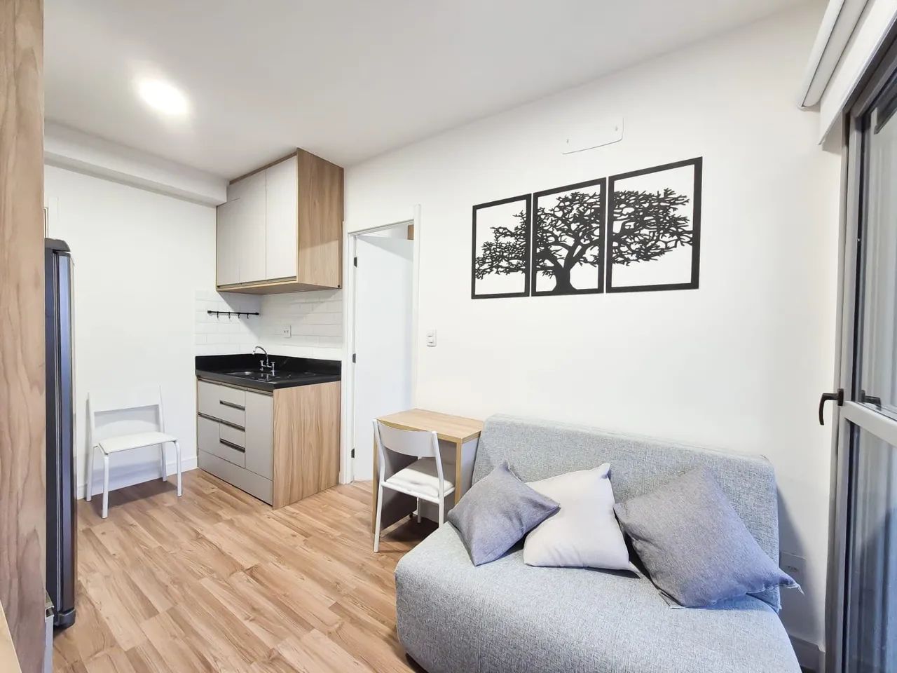 Apartamento Mobiliado para Alugar no Brooklin  1 Suíte, 1 Vaga de Garagem e Lazer Completo - Foto 4