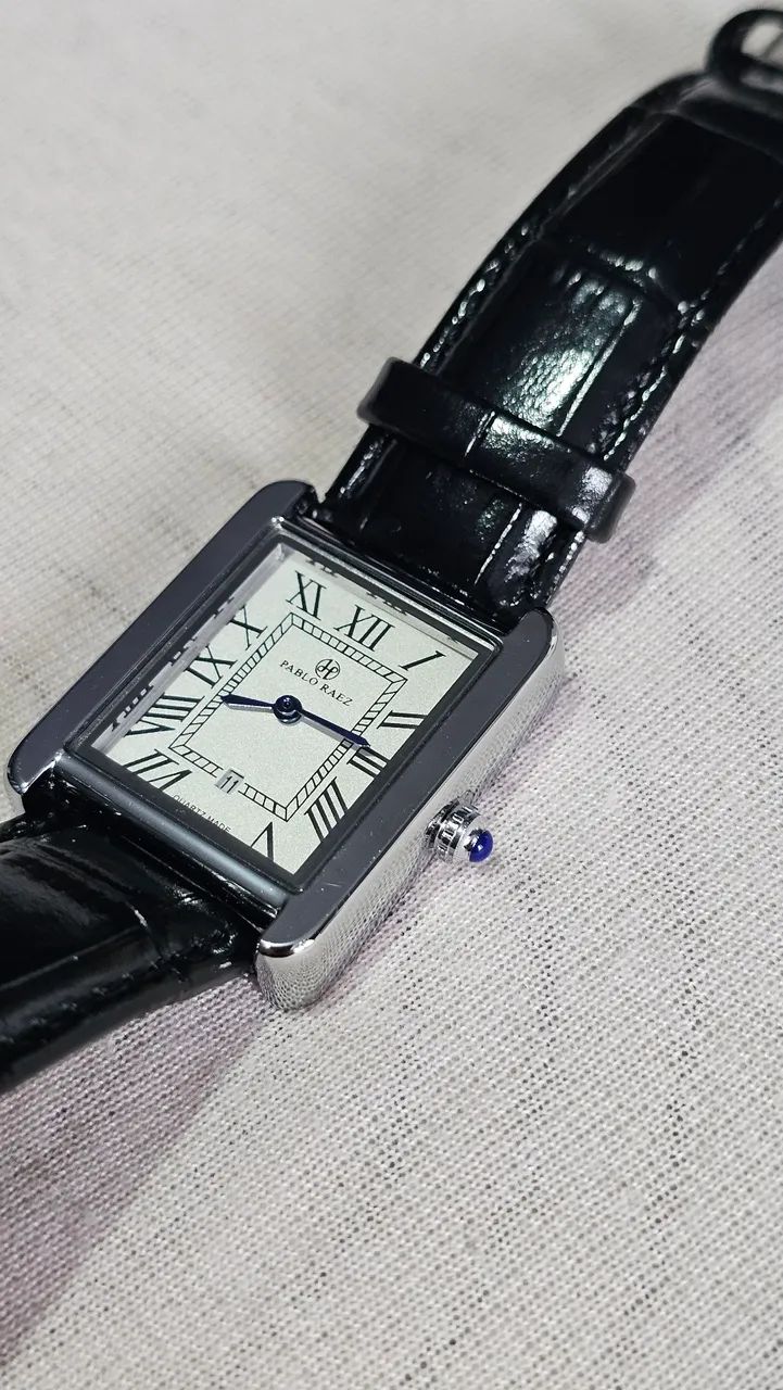 Relógio Pablo Raez "Cartier" Tank - Novo s/ Caixa - Foto 3