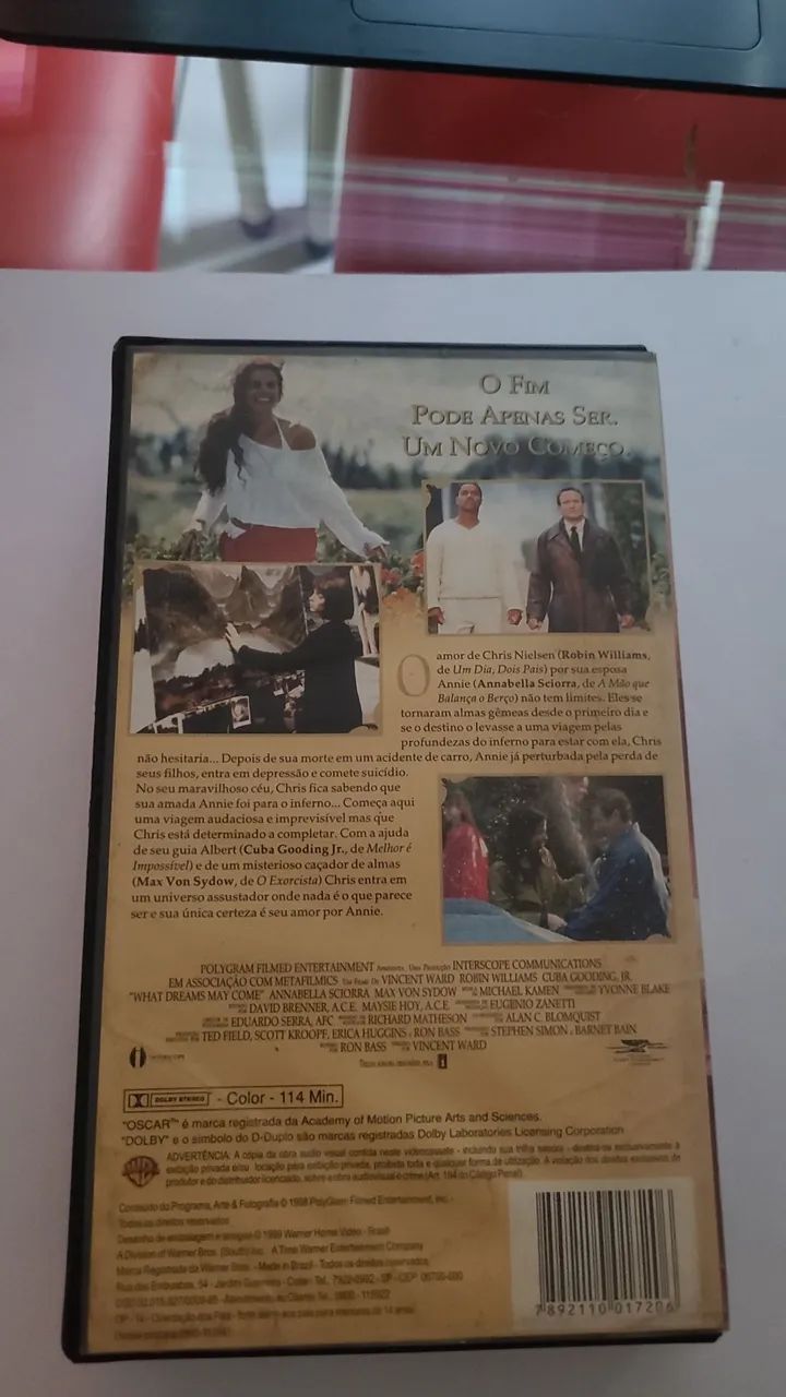 VHS Amor Além da Vida - Robin Williams - Foto 3