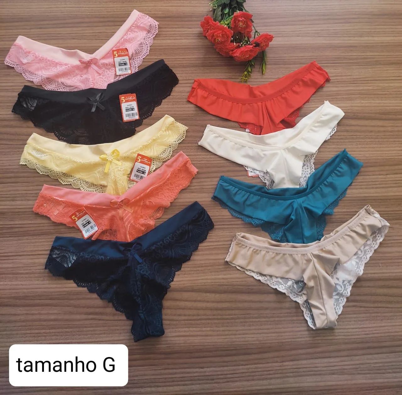 Calcinhas renda e fio duplo  - Foto 3