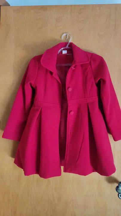 Casaco Vermelho para menina - Foto 4