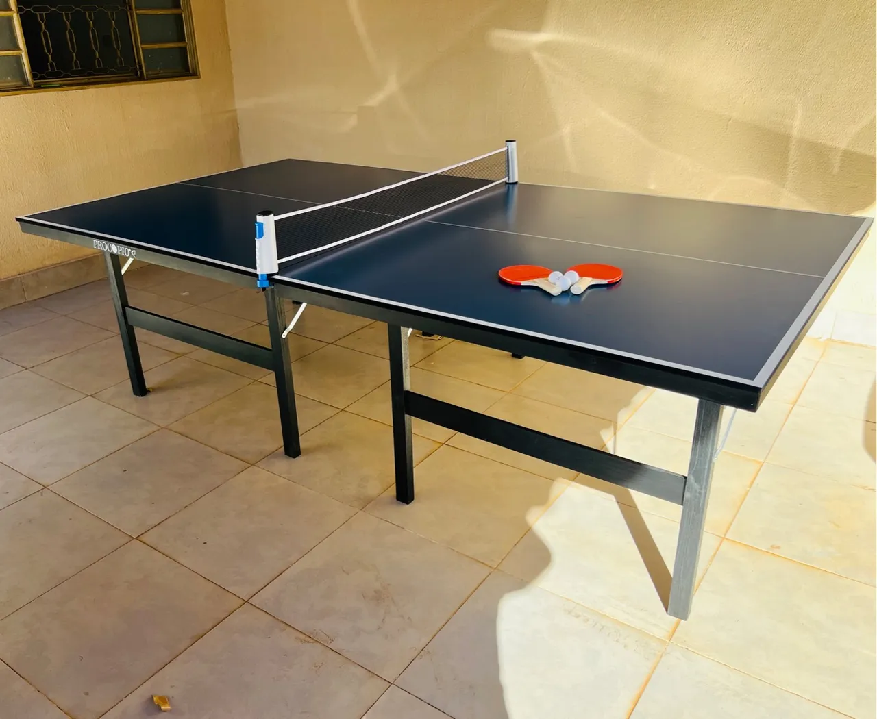 Mesa de Ping Pong Nova Completa 2.74 X 1.52 grande dobrável. Entrega imediata