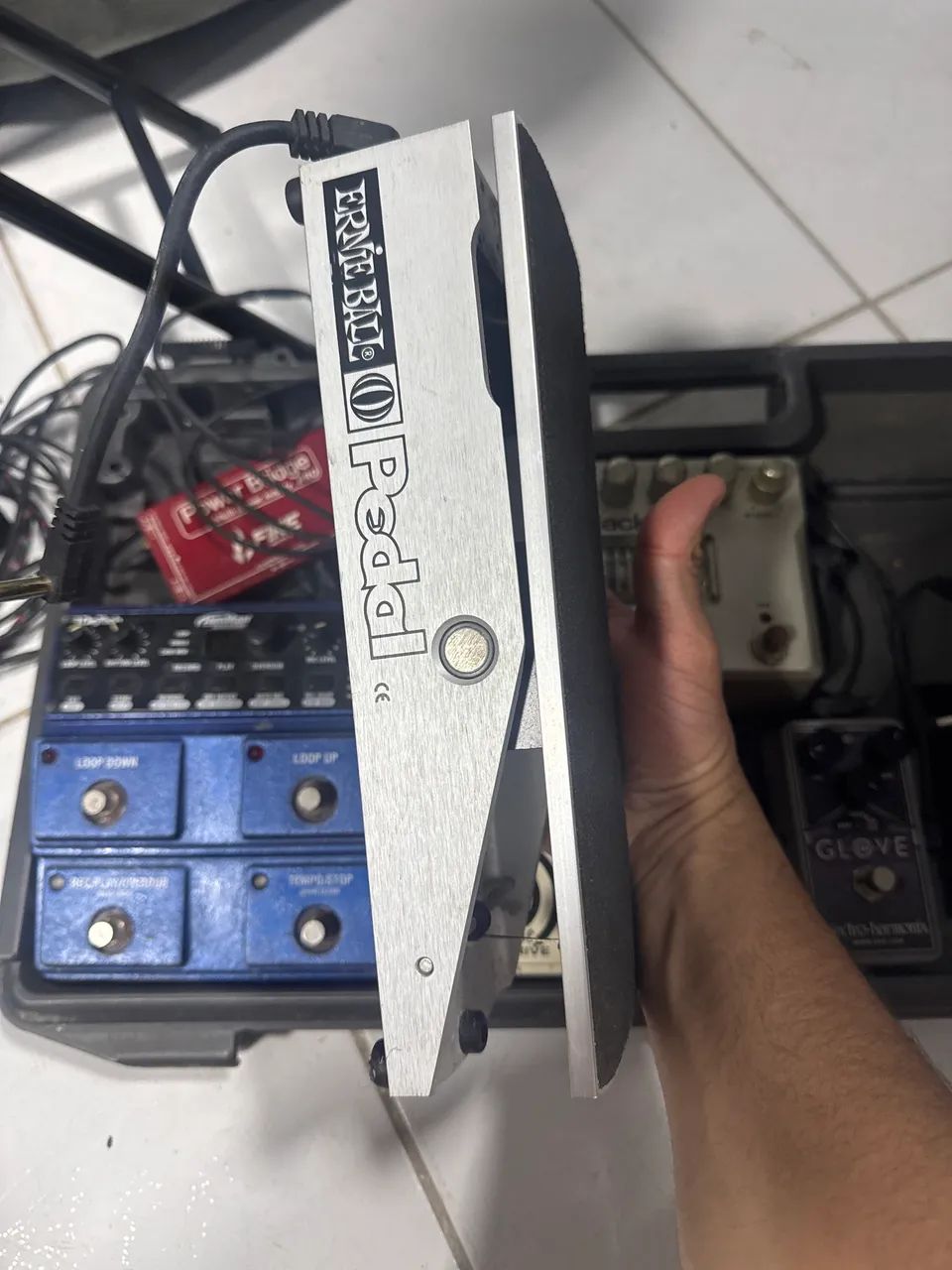 PEDAL DE VOLUME OU EXPRESSÃO ERNIE BALL